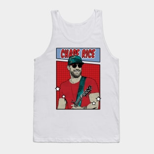 Chase Rice Pop Art Comic Style Tank Top